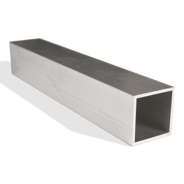 Aluminium vierkante buis / koker